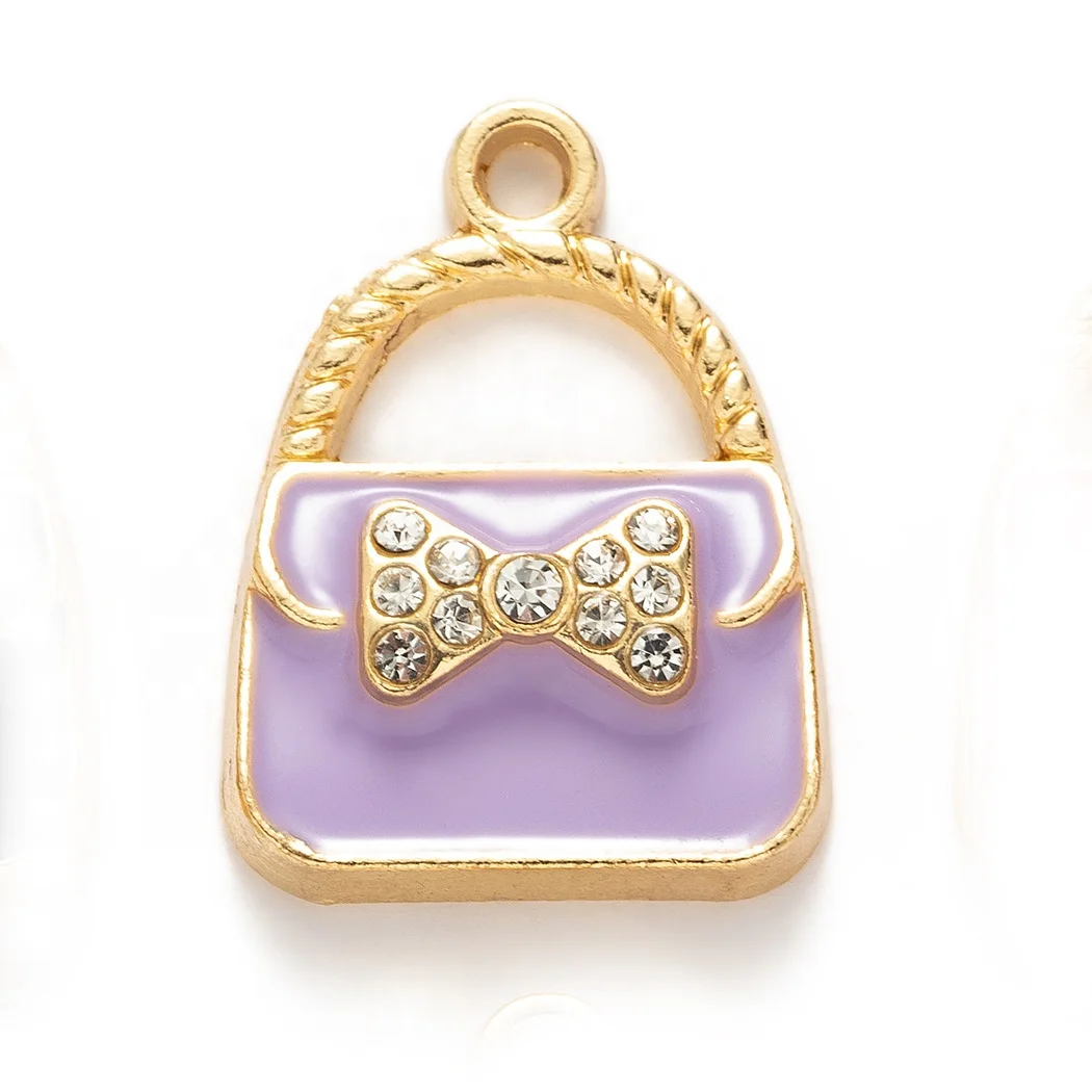 Fashion cartoon drop oil Christmas grinch alloy pendant for jewelry making necklace bracelet earring keychain cute charms gift