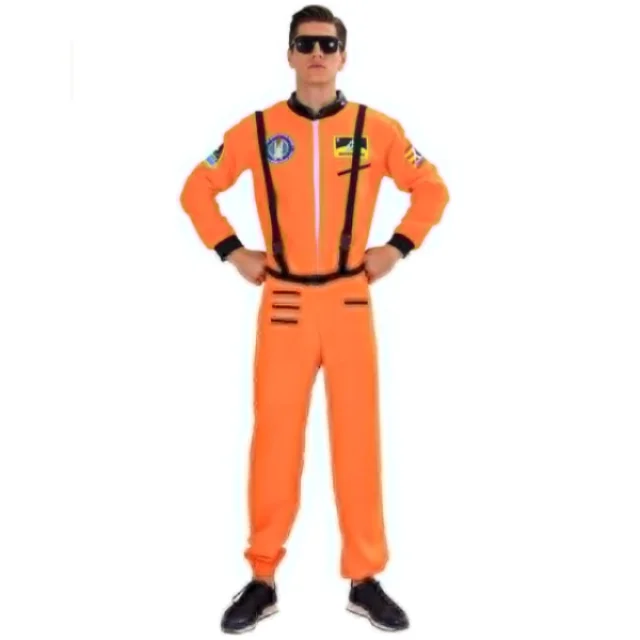 Mens Astronaut Costume Adult Space Suit Spaceman Explorer Astronaut Cosplay Costumes