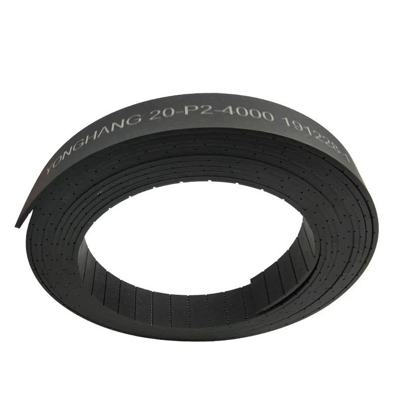 YONGHANG black and white pu open endless polyurethane flat belts