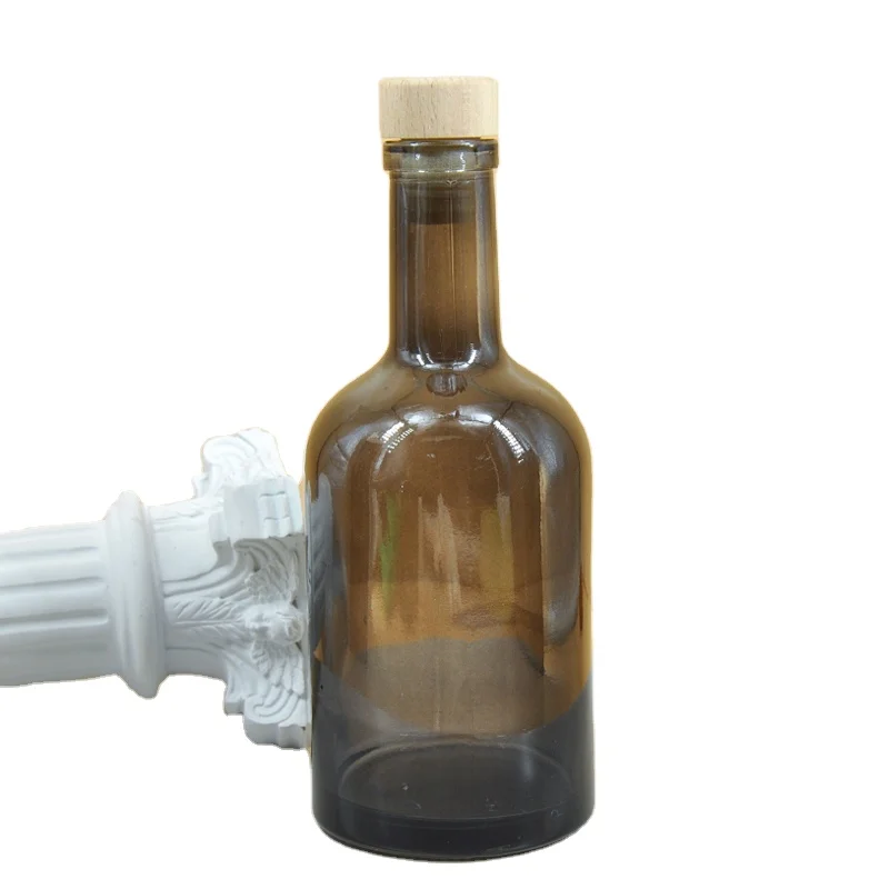 Factory Wholesale Custom Design Olive Oil Beverage Glass Bottles 330ml 375ml 500ml 750ml