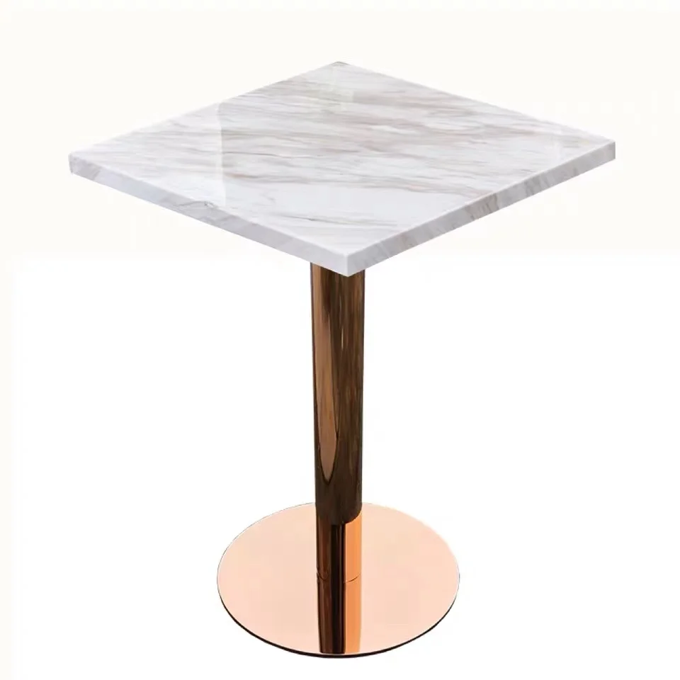 T-DT-A001 Modern light luxury simple negotiation dining table