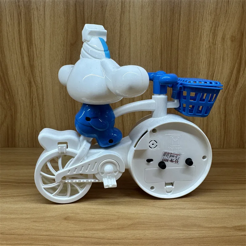 DHF843 New Wholesale Character Small Night Light Cartoon Bicycle Alarm Clock Desk Lamp Bedroom Lovely Sleep Bedside Lamp