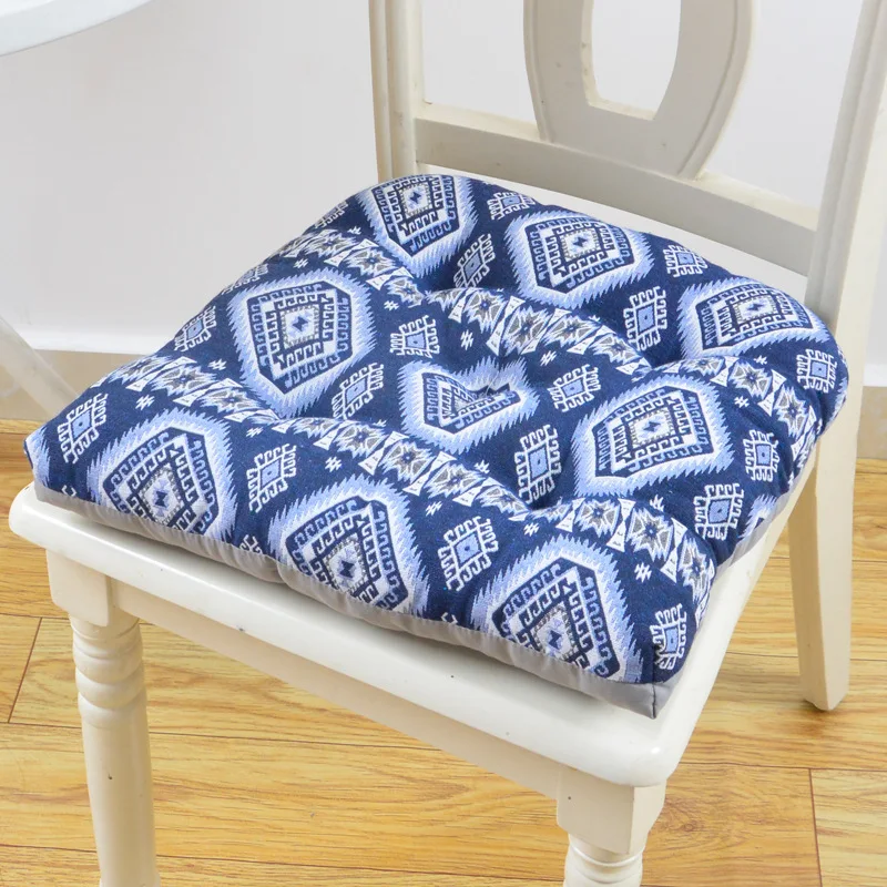 Hot selling European and American jacquard thickened butt pad round futon four seasons universal  chair cushion
