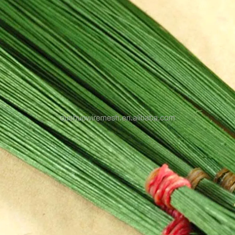 Материалы для флористики 18 20 22 24 26 28 калибра с бумажным покрытием цветочный провод Зеленая проволока творчества рождественских украшений