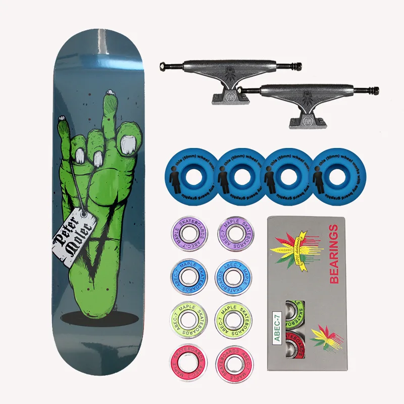 
High-end Double Warped skateboard Popular skateboard Professional Canadian Maple 