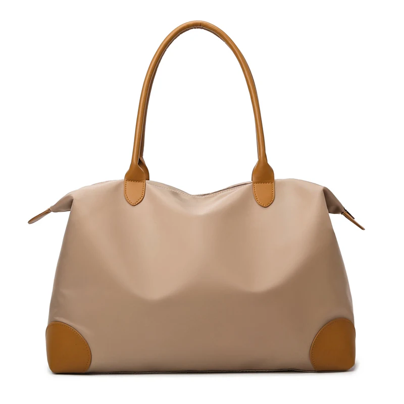 Eco friendly portable women waterproof travel bag Fitness Yoga folding duffel bag for sales