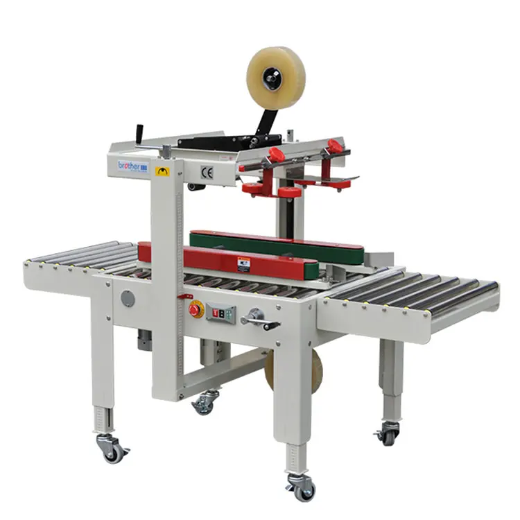 Brother FXJ5050 Small Semi Automatic Case Paper Box Carton Packing Sealing Taping Machine Sealer
