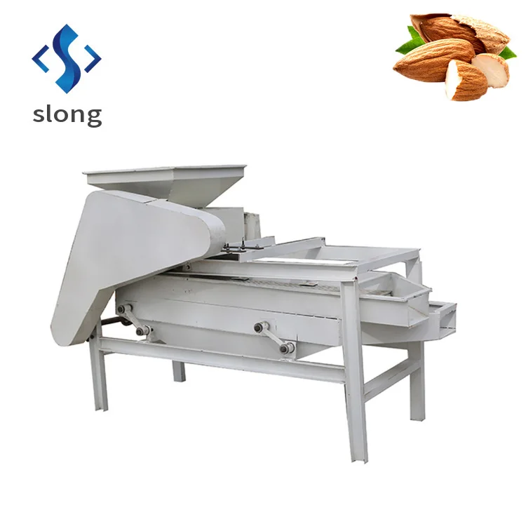 2021High speed cracking almonds machine almond cracking shelling machine almond sheller machine