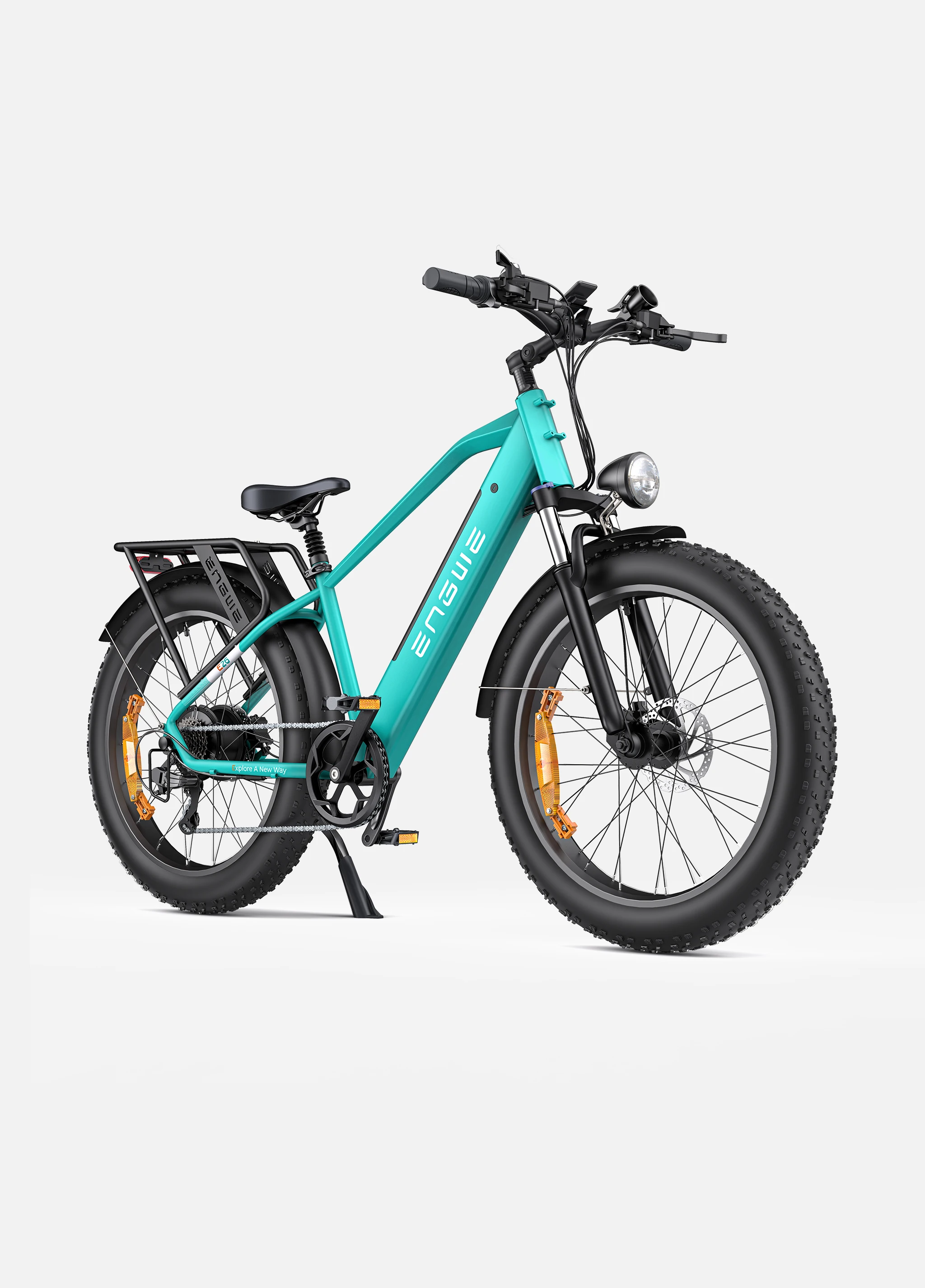 ENGWE Ebike 26*4.0 Inch Fat Tire Off Road Ebike 1000W 48V 16Ah Powerful Mountain rear rack ebike battery Bicycle for commuting