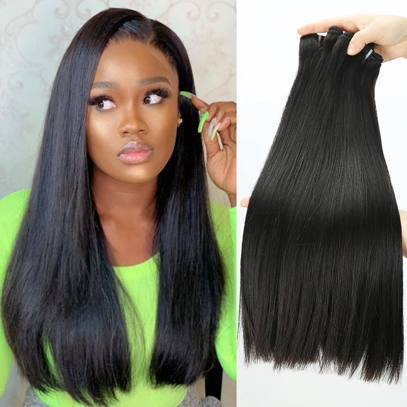 
12a double drawn hair top quality double drawn human hair wholesale double drawn human hair bundles 