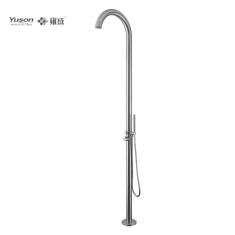 YUSON YS78666 оптовая продажа высокое качество нержавеющий нержавеющая сталь 304 уличный душ открытый бассейн садовый для плавания