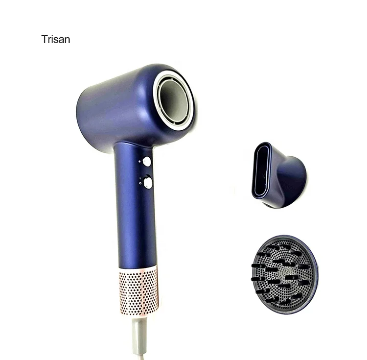 New Style Brushless High Speed Hair Dryer 110000RPM BLDC Hair Drying Machine Electric Plastic Customized 3 LED Indicator,3 1600W