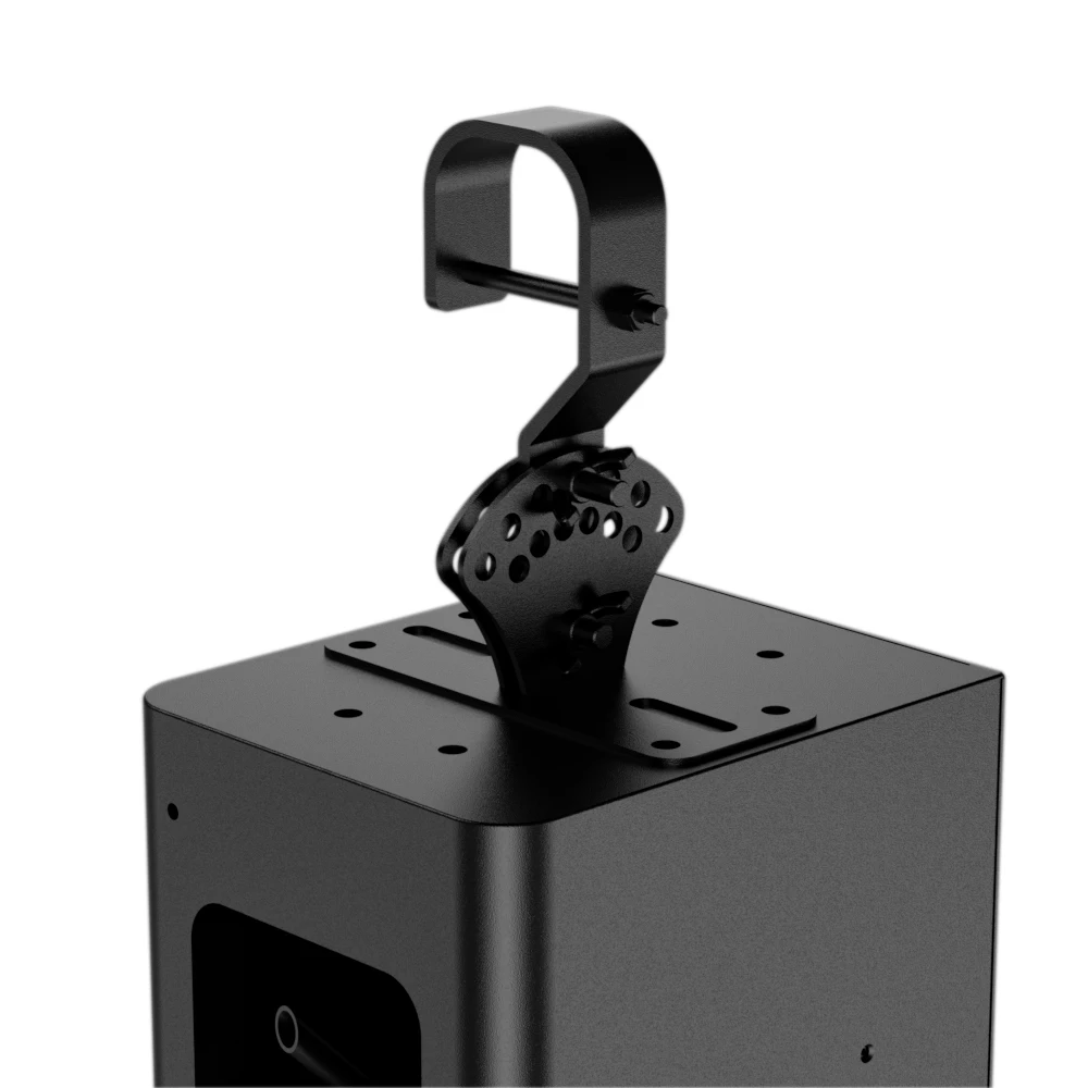 SCENTA Wholesale Metal Design Black Cool Mist Spray Scent Diffuser OEM Wall Mounted Large Room Bluetooth Aroma Diffuser For Bar