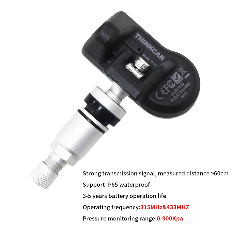 ThinkCar THINKTPMS TP T90 TPMS Programmer S3 315MHz 433MHz 2in1 Sensor Service Tool