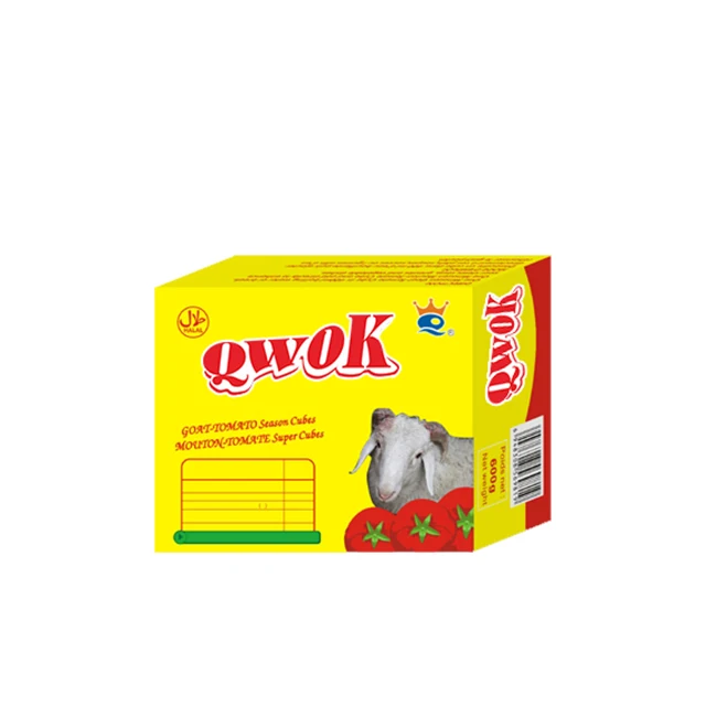 HALAL natural 10g goat meat / mutton essence bouillon cube seasoning cube stock cube