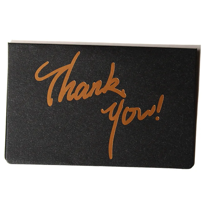 Co-orange Wholesale Gilding Letter Card Valentin Valentine Gift Card Simple Elegant Valentine Card For Lovers