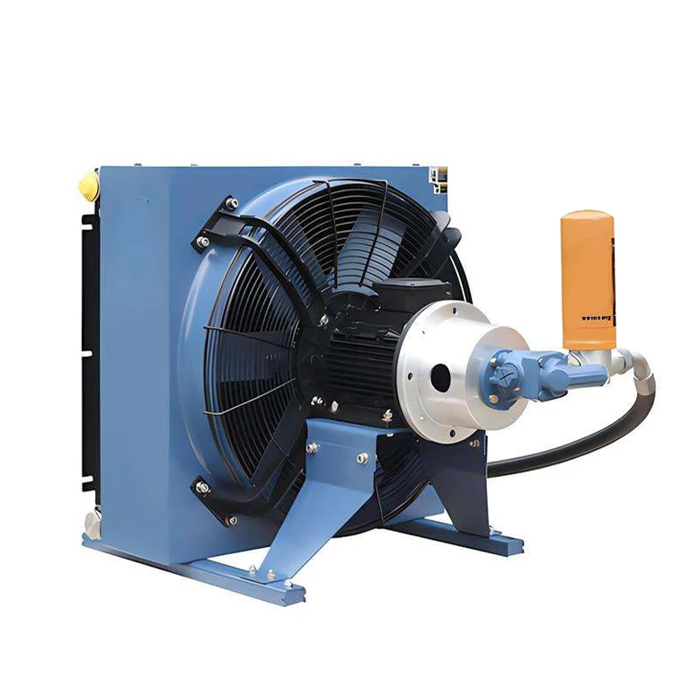 FL aluminium self circulating oil chiller heat exchanger fan with CE certificate