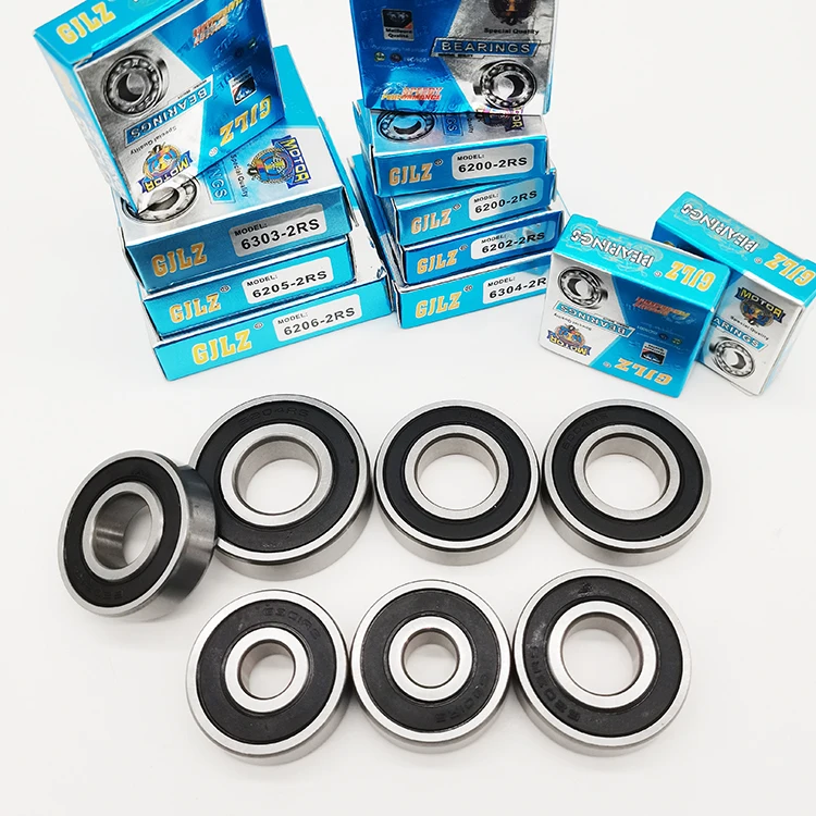 High Precision Factory Price 6204 2RS ZZ Stainless Steel Deep Groove Ball Bearing Motorcycle Bearing