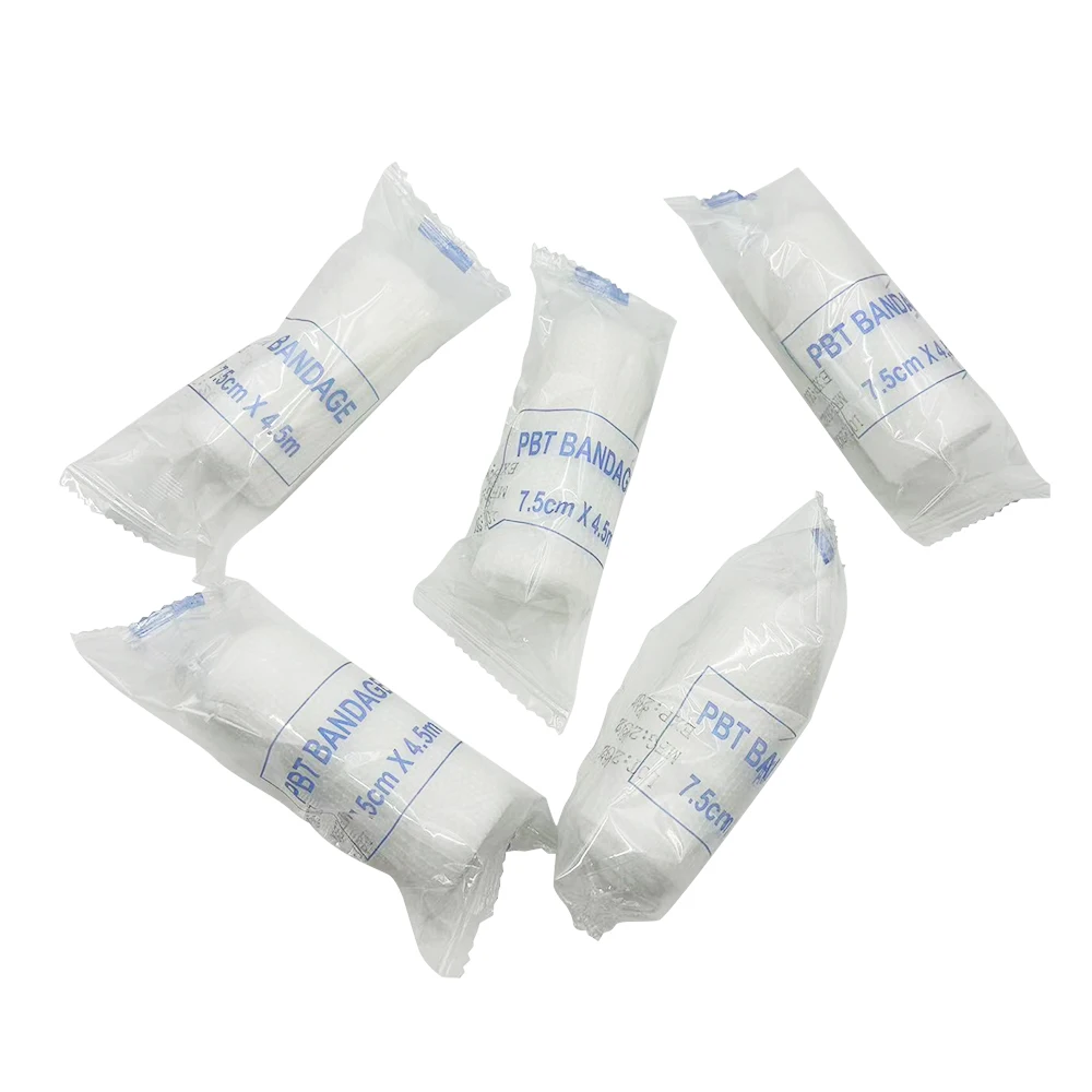 Factory custom boxes disposable first aid bandage pbt bandage&wound bandage