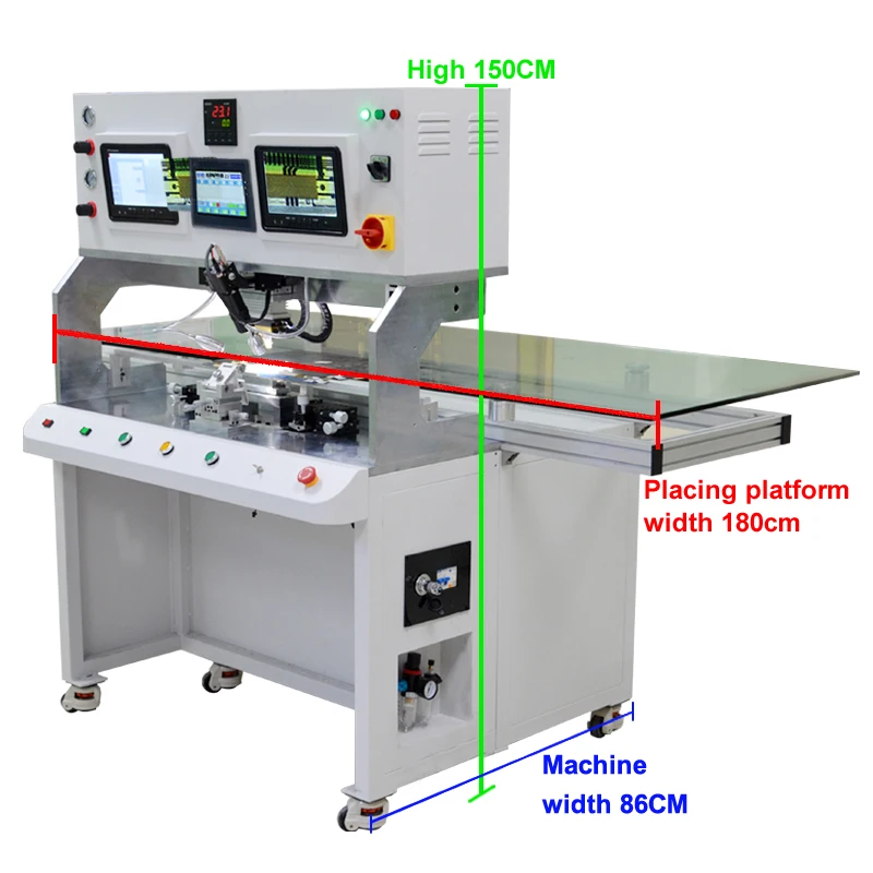 ACF Bonding Machine for repairing LCD panel cof tab bonding machine for TV screen repair machine