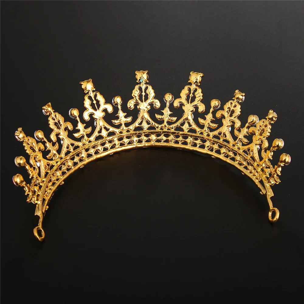 
2020 New design fancy hair accessories for women crowns tiaras crown wedding bride men and 