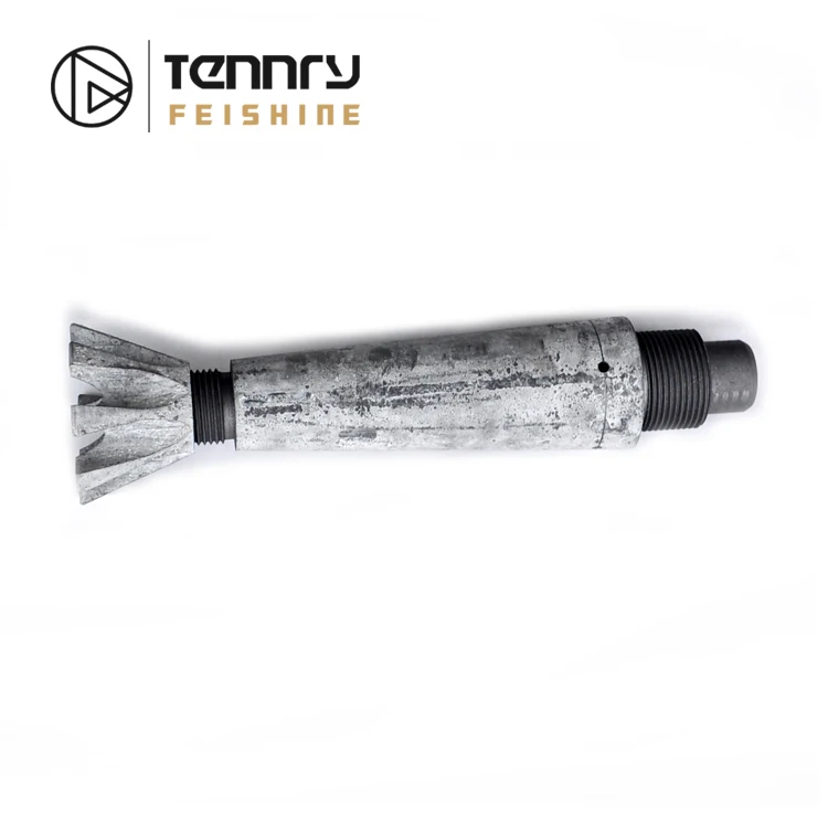 Антиокислительный графитовый ротор дегазации для очистки раствора алюминия