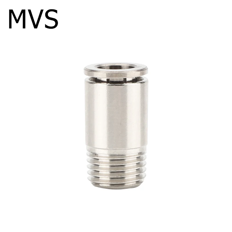 360 degrees of free rotation threaded hexagon socket the pass-through  Quick Connector Fitting