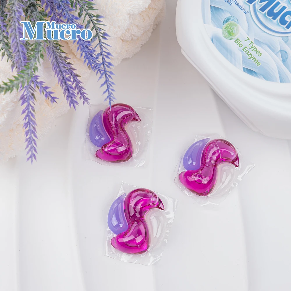 Chinese Manufacturer 3 in1 Scented Laundry Capsules Sensitive Skin High-Efficiency Laundry Capsules