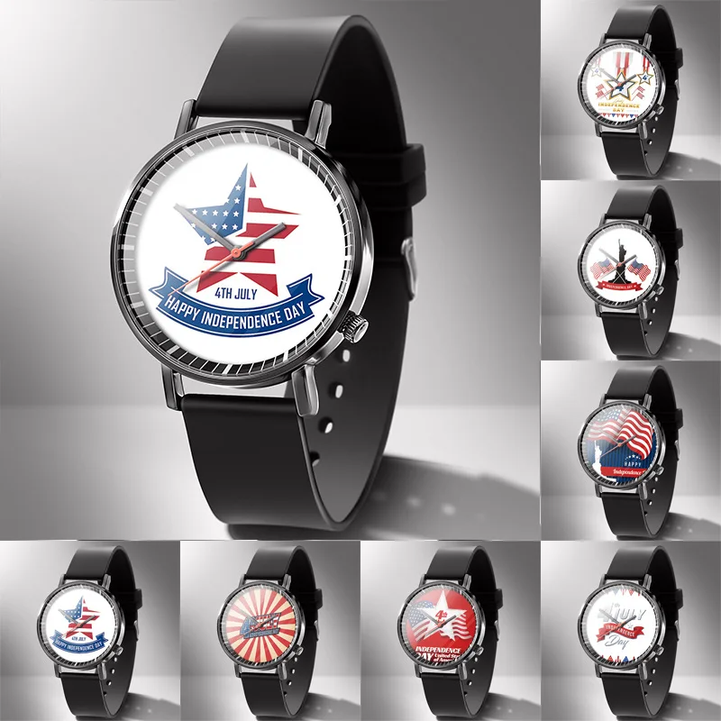 Happy independence day usa America United States gift jewelry independent time Android Smart Watch