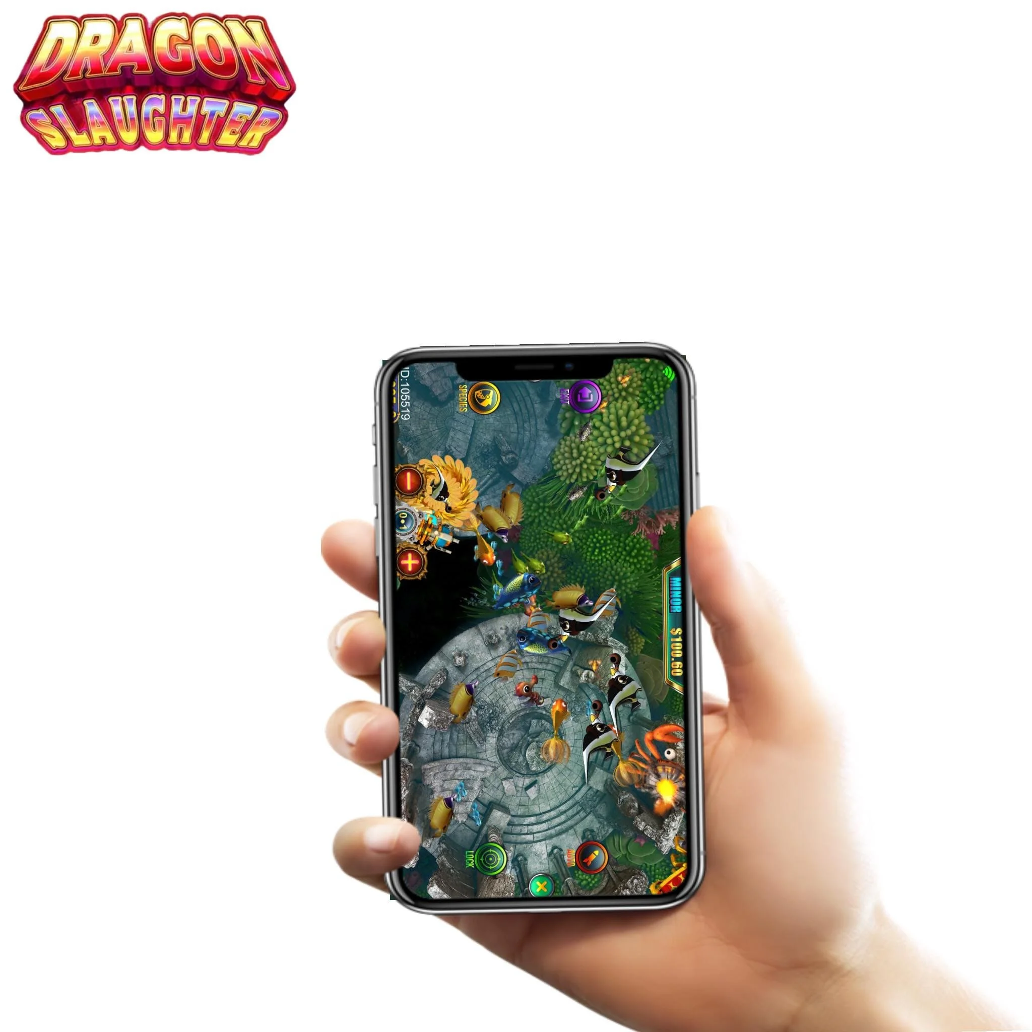 Wholesales price treasure fish game machine fish video game hot selling dragon slaughter river monster game