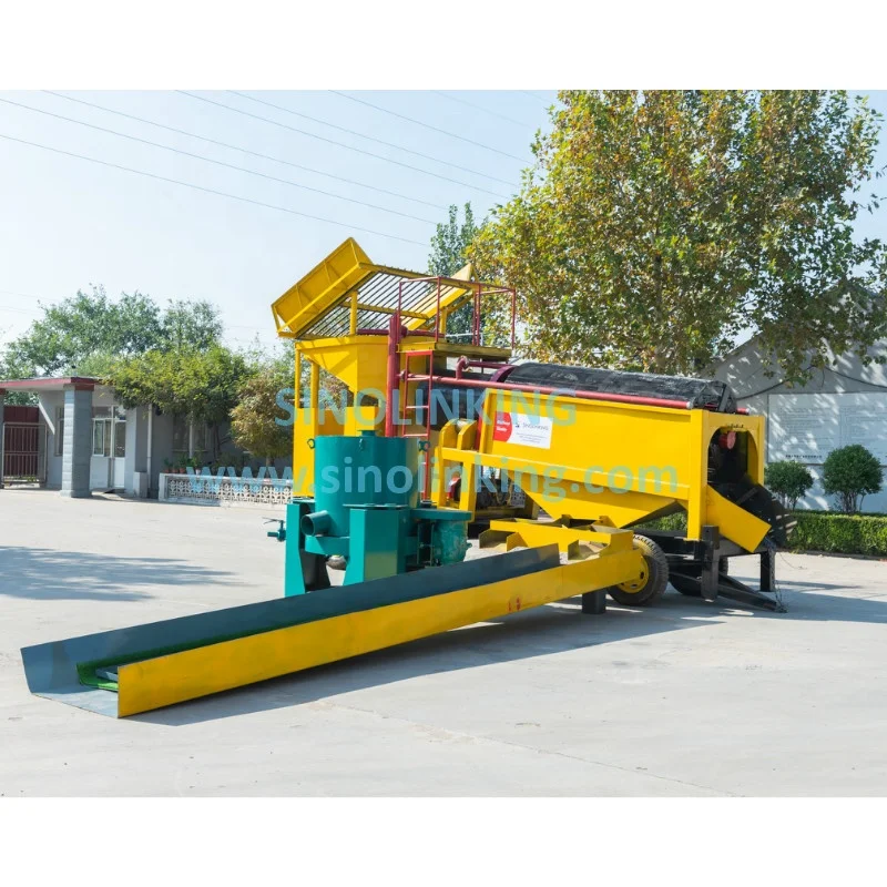 Gold Mining Separation Extraction Panning Washing Machine Equipment