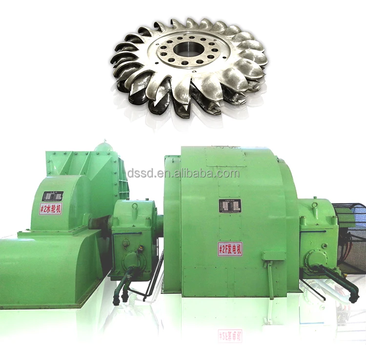 High Quality Mini Hydro pelton Turbine 2500KW hydro generator set
