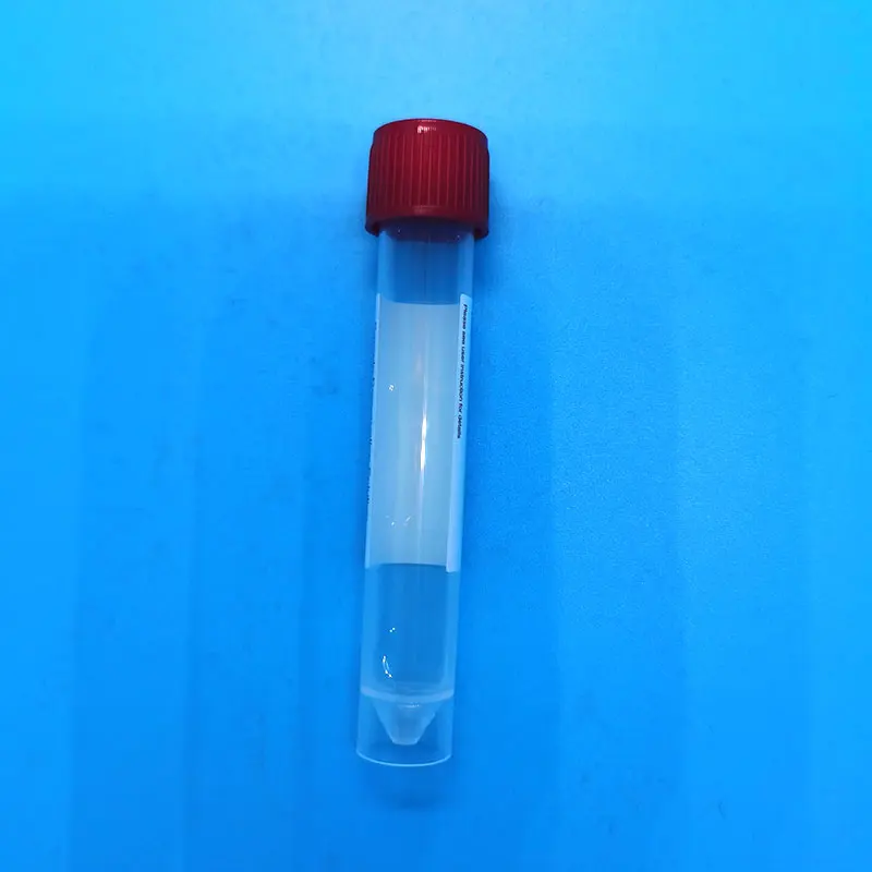 DNA Specimen Collection Kit VTM Tube With Sponge Swab Oral Saliva Sample Collect Tube