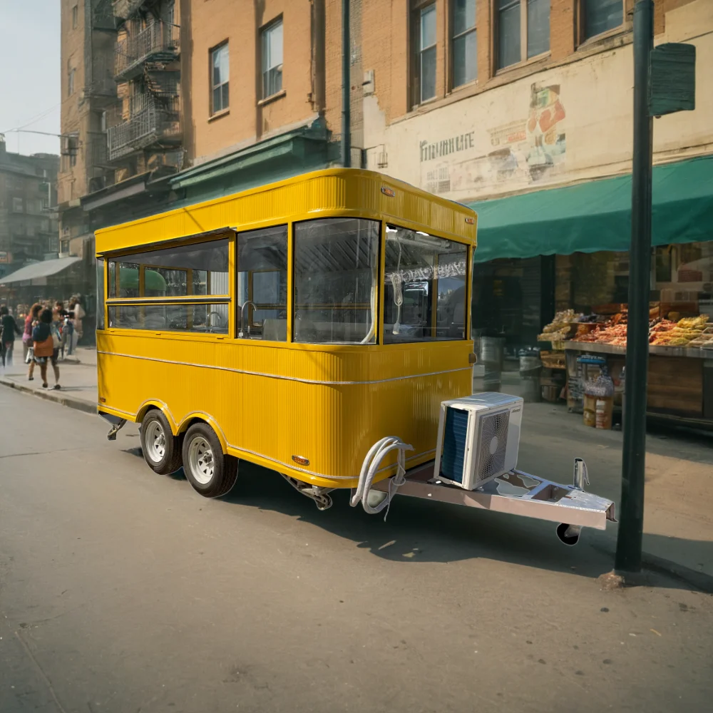 New Mobile Kitchen Car Food Truck California Food Cart Sale