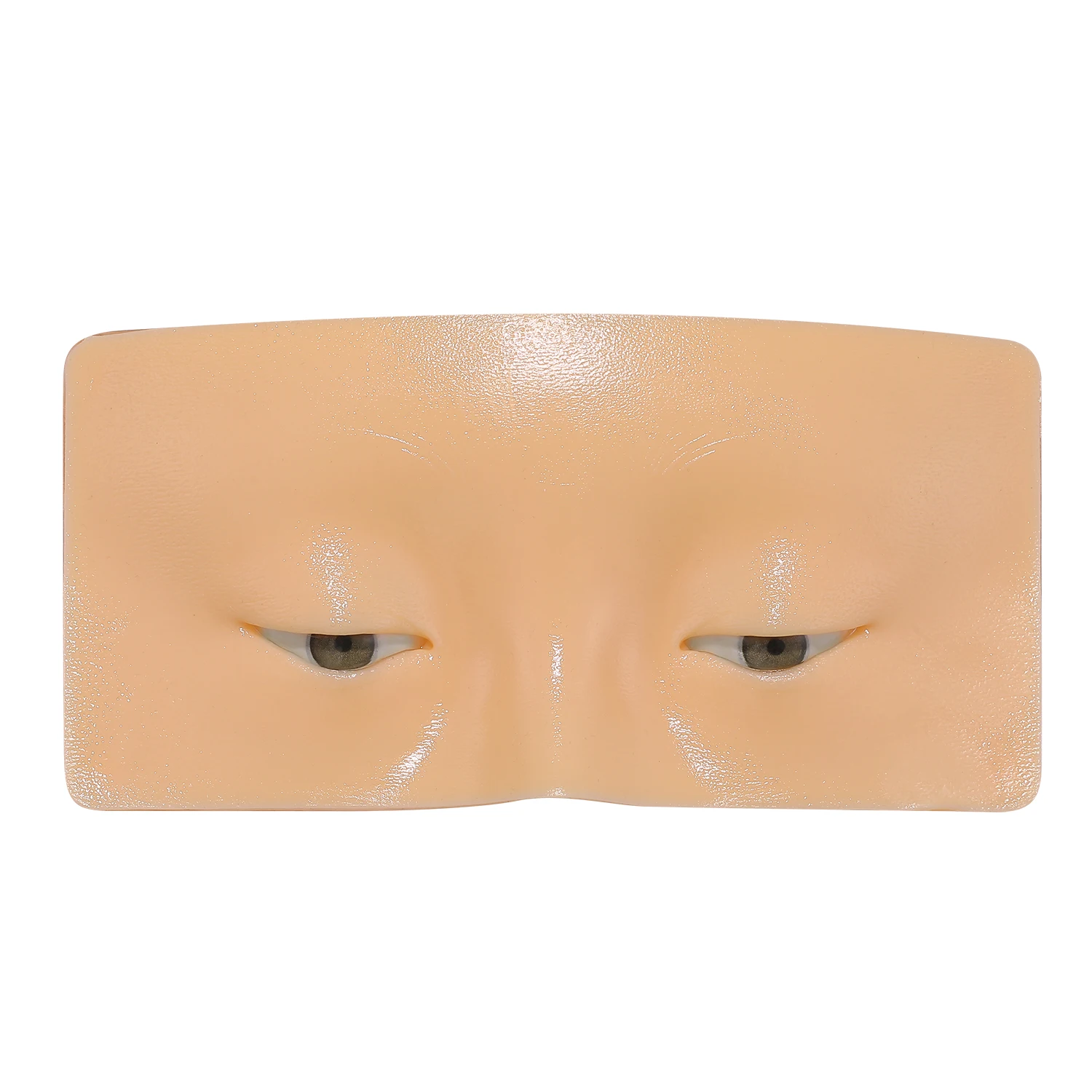 The Perfect Practicing Makeup Silicone Face Eye Pad Bionic Skin for Make Up Face Eyelash Eyebrow Makeup Practice Face Board Skin