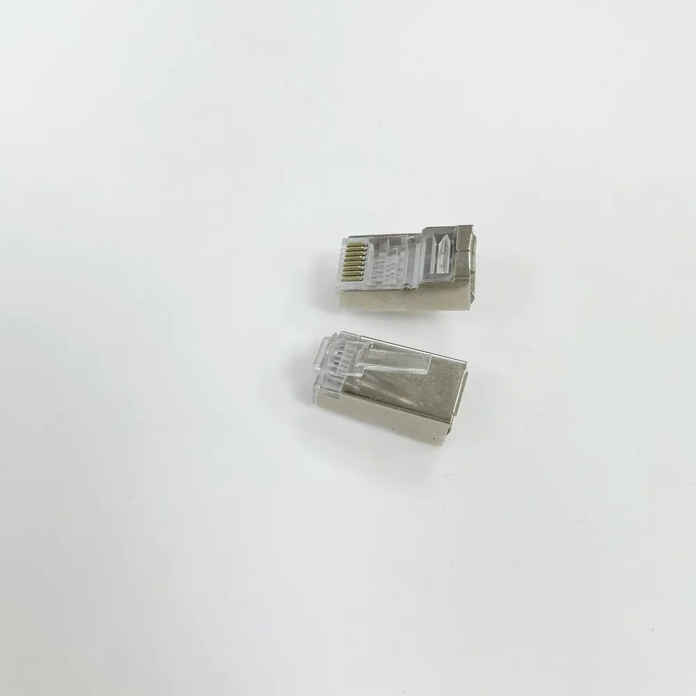 Toolless Waterproof Network FTP STP Shielded Cat5e Cat6 Cat7 Cat8 connector modular RJ45 8P8C plug modular plug