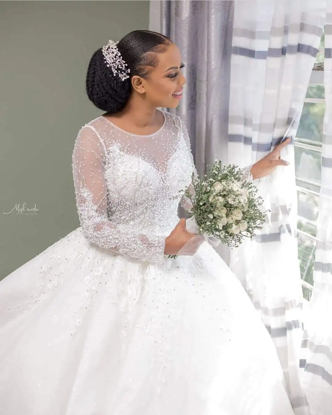 S3973R на заказ Русалка плечевой ремень Кружева Аппликация съемное свадебное платье свадебные платья