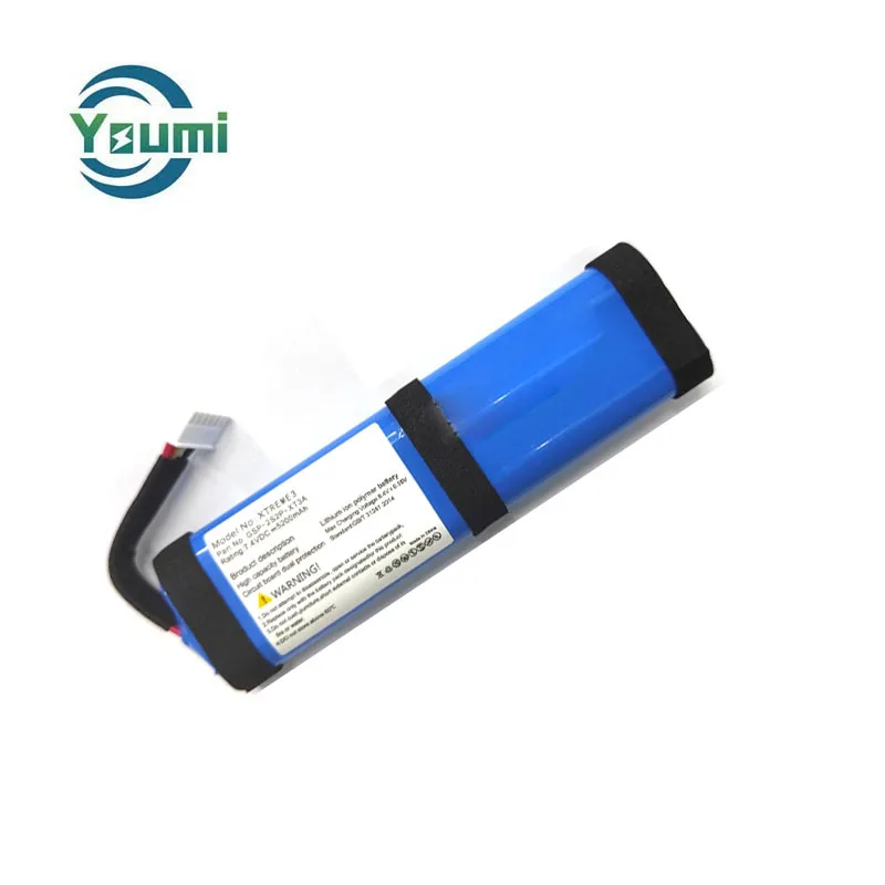 7.4V 3400mah For JBL Xtreme 1 Xtreme 2 Xtreme 3 Batteries Compatible With JBL Bluetooth Speaker Rechargeable battery