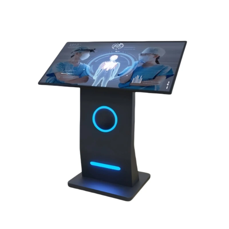 Внутренний киоск с самопроверкой 49 55 65 дюймов Android Digital Signage Атмосфера свет интерактивный сенсорный экран отель аэропорт