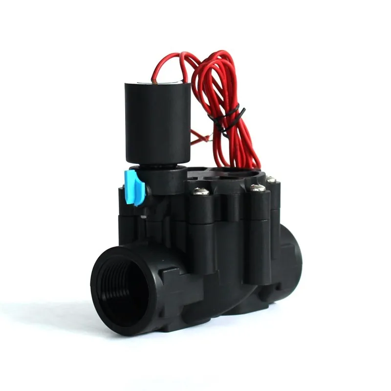 12v 24v 110v 220v 230v ac dc 3/8 2/2 способ нормально закрытый пластиковый ПВХ для полива и орошения водой электромагнитный клапан