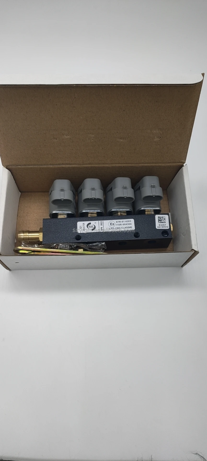 China factory LPG CNG conversion kits   rail  injector