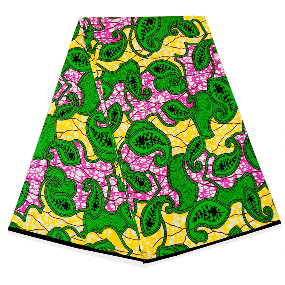 Popular african wax fabric wholesale african printed fabric with peacock tail pattern beautiful for women party dress