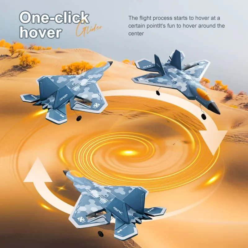 2024 New Large G7 Glider 3 Channel Foam Remote Control Aircraft 2.4G Fixed Wing RC Airplane Model Flying Toy with Cool LED Light