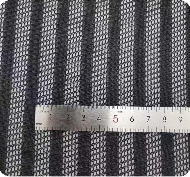 Полиэфирная сетчатая неэластичная узкая полоса быстросохнущая комфортная ткань дышащая для одежды