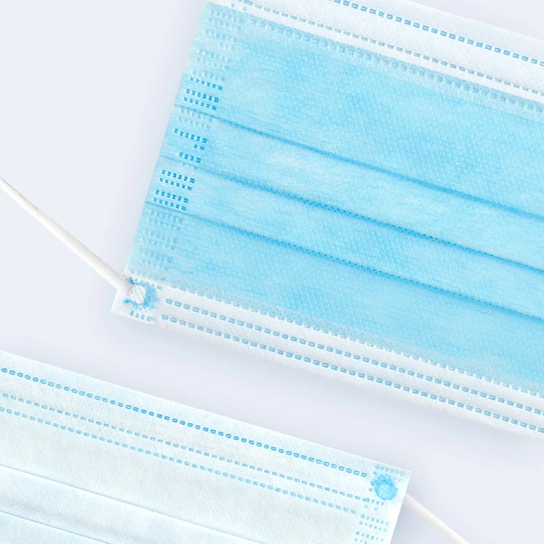 
Disposable Medical Surgical Face Mask CE Ear Loop & Tie on, 3 Ply, Non-woven fabric 