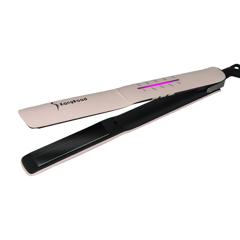 Custom Private Label Professional Wide Titanium Flat Iron Hair Straightener Packaging Box Flat Irons