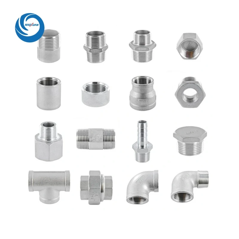 wz stainless steel 304 316 316l pipe fitting meta stainless steel pipe fitting 1/2' bsp female hydraulic stainless steel pipe