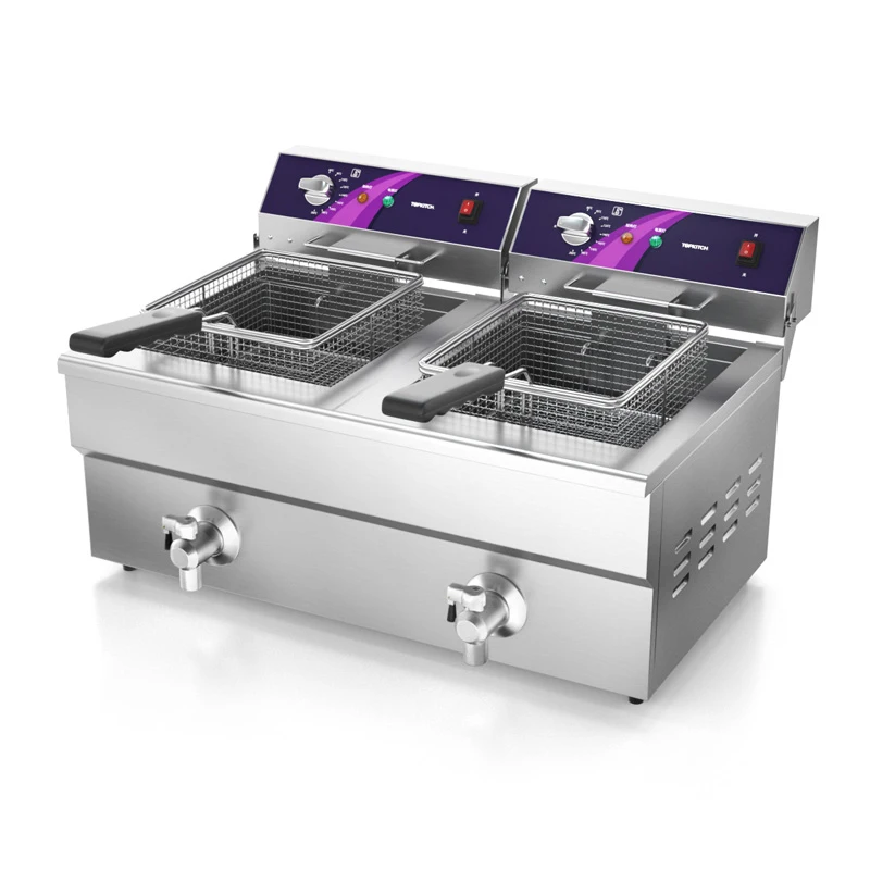 Электронный сертификат ETL, сертификат OEM ODM, Стабильный Рабочий производитель, коммерческая машина для глубокой жарки