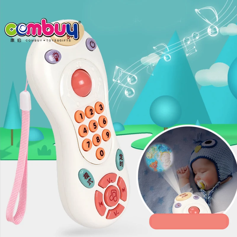 Educational early learning musical baby mobile phone remote