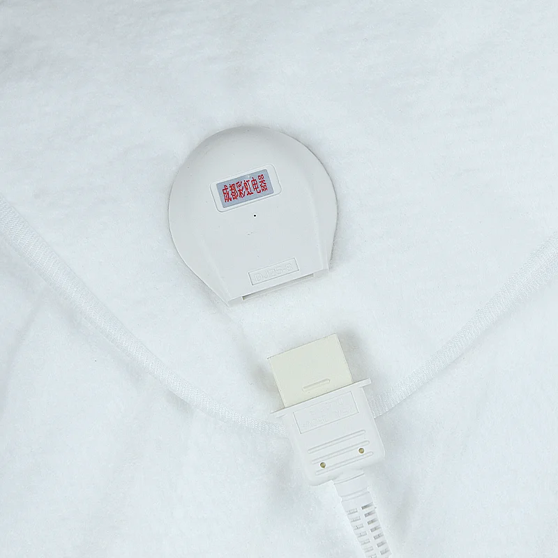 Electric Blanket  with 50cm elastic skirt to fully fit a variety of mattresses-3 Comfort temp.settings and2/4/12 hours timer